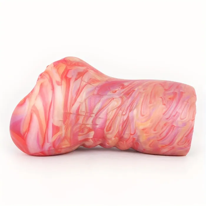 FRRK Realistic Textured Tight Vaginal Silicon Pocket Pussy Penis Exercise Masturbator Male Sex Toys