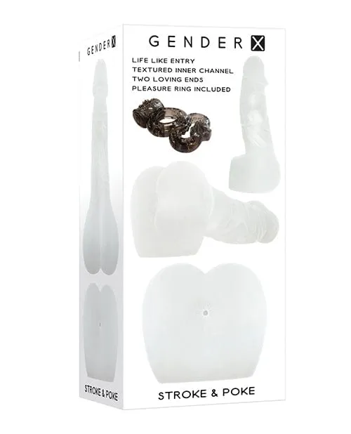 Gender X Stroke Poke Clear Gender X Anal