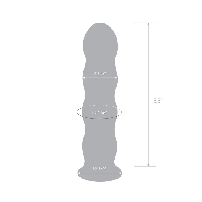 Gls 6 Black Anal Beads Anal