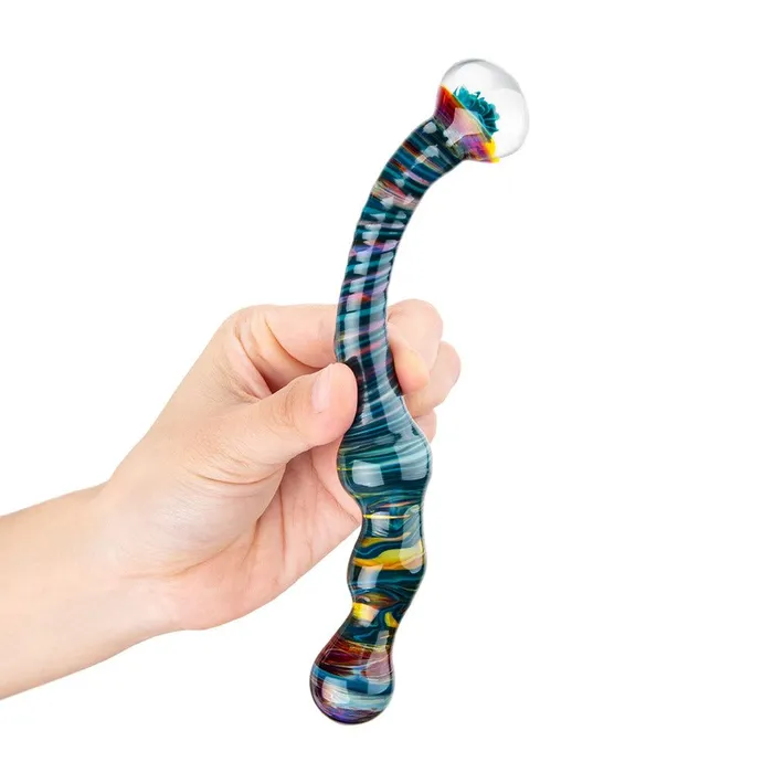 Gls Dildos Mystic Flower Artisanal Double Ended Dildo