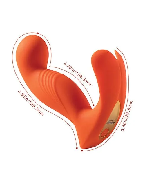 Honey Play Box Female Sex Toys Crave 3 Gspot Vibrator With Rotating Massage Head Clit Tickler Orange Honey Play Box Female Sex Toys Crave 3 Gspot Vibrator With Rotating Massage Head Clit Tickler Orange