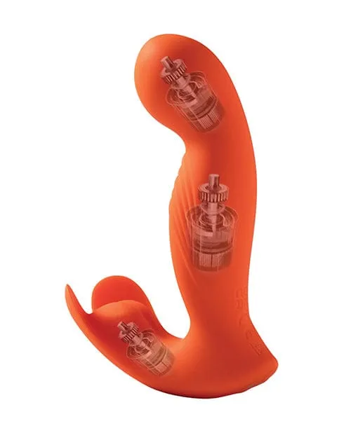 Honey Play Box Female Sex Toys Crave 3 Gspot Vibrator With Rotating Massage Head Clit Tickler Orange Honey Play Box Female Sex Toys Crave 3 Gspot Vibrator With Rotating Massage Head Clit Tickler Orange