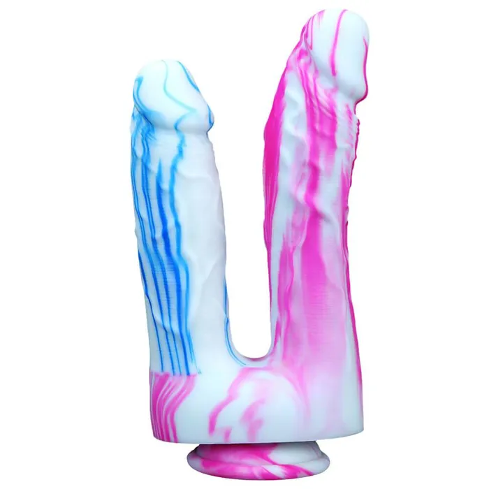 Honeysx doubleheaded colorful silicone dildo Honeysx Dildos