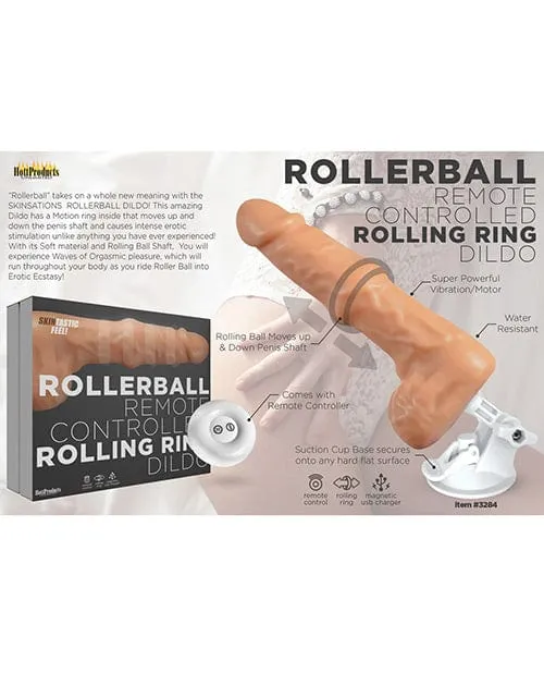Hott Products Female Sex Toys Rollerball Dildo with Suction Cup Hott Products Female Sex Toys Rollerball Dildo with Suction Cup
