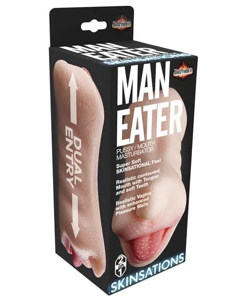 Hott Products Male Sex Toys Skinsations Man Eater Pussymouth Masturbator