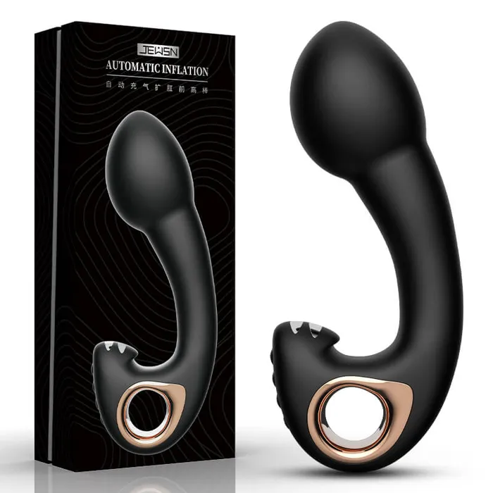 JEUSN Female Sex Toys Jeusn Prostatic Orgasm Inflatable Vibrator With Electric Shock