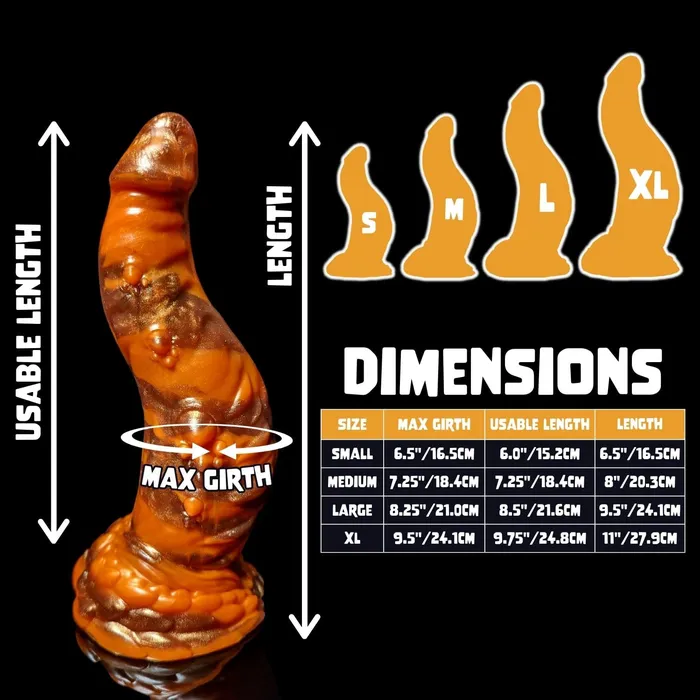 Kreature Adult Toys Vibrators Cthulhu Cosmic Horror Marble Color