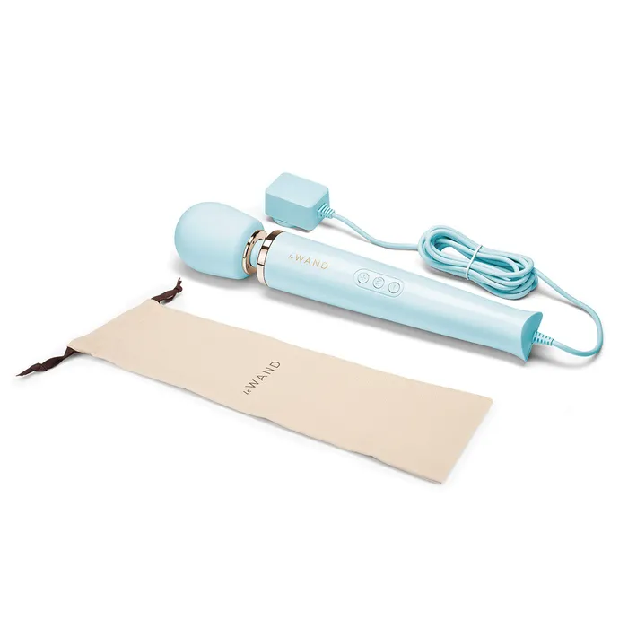 Le Wand Vibrators Le Wand Corded Massager Blue