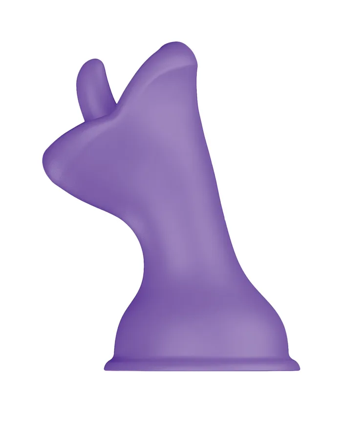 Luv Inc Mouth Tongue Suction Cup Vibrator Purple Vvole Vibrators