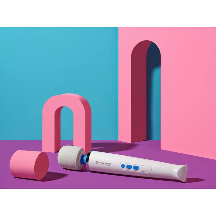 Magic Wand Vibrators Magic Wand Rechargeable White Magic Wand Vibrators Magic Wand Rechargeable White