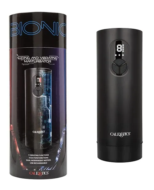 Male Sex Toys CalExotics Bionic Sucking Vibrating Masturbator