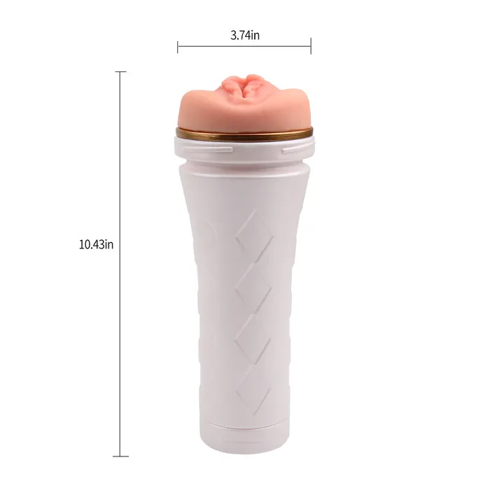 Male Sex Toys honeysx Chisa Venus Vagina Masturbator Beige Masturbation Cup