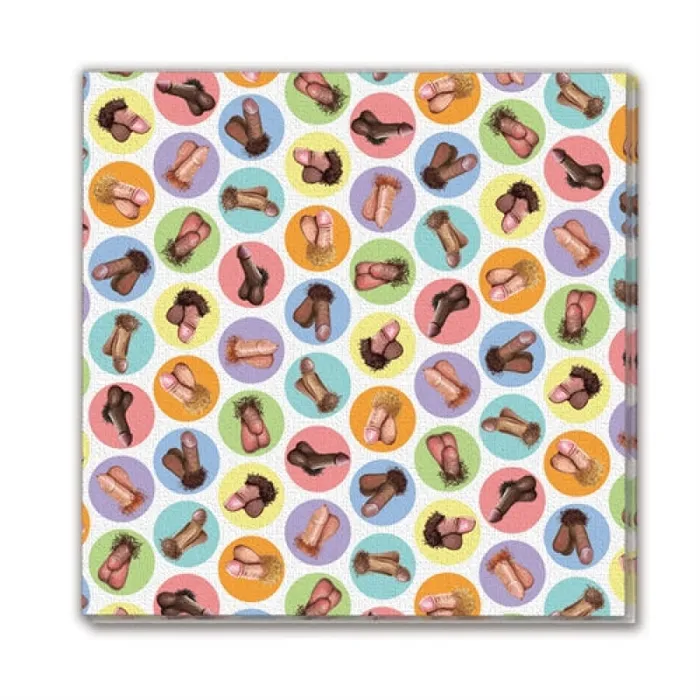 Male Sex Toys Little Genie Mini Penis Napkins 8 Pack Male Sex Toys Little Genie Mini Penis Napkins 8 Pack