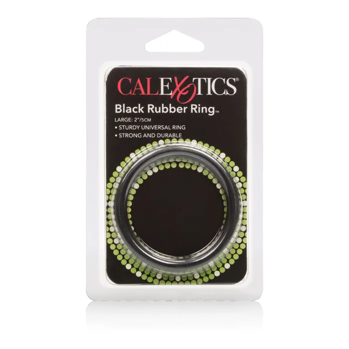 Male Sex Toys Rubber Ring Large Black CalExotics Male Sex Toys Rubber Ring Large Black CalExotics