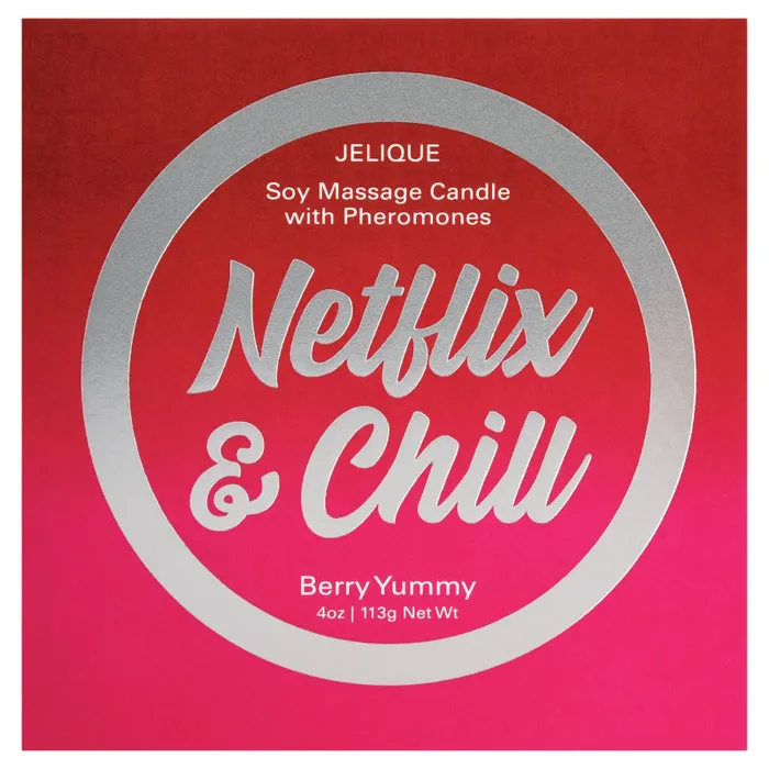 Massage Candle Netflix and Chill Berry Yummy 4 Oz Jar Jelique Products Couples Massage Candle Netflix and Chill Berry Yummy 4 Oz Jar Jelique Products Couples
