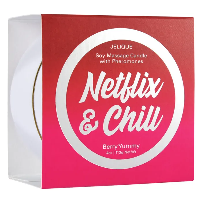 Massage Candle Netflix and Chill Berry Yummy 4 Oz Jar Jelique Products Couples Massage Candle Netflix and Chill Berry Yummy 4 Oz Jar Jelique Products Couples