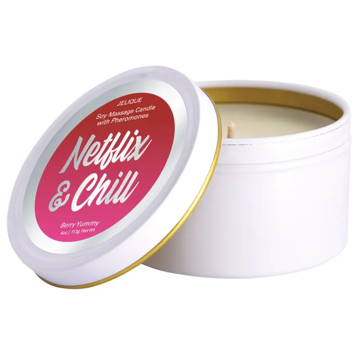 Massage Candle Netflix and Chill Berry Yummy 4 Oz Jar Jelique Products Couples Massage Candle Netflix and Chill Berry Yummy 4 Oz Jar Jelique Products Couples