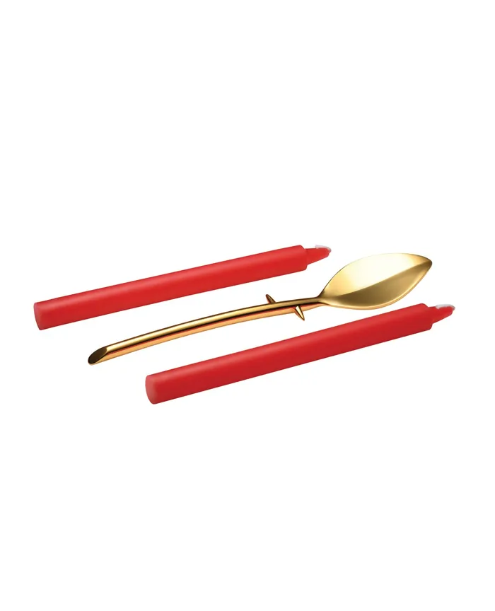 Master Series Drip Sensation Spoon Dip Candle Set Master Series Male Sex Toys Master Series Drip Sensation Spoon Dip Candle Set Master Series Male Sex Toys