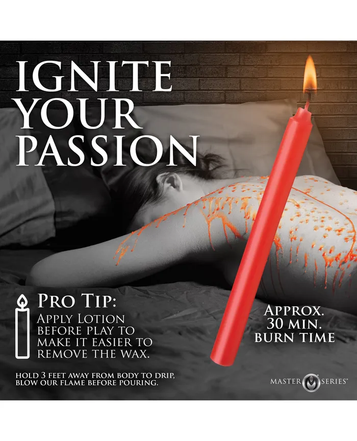 Master Series Drip Sensation Spoon Dip Candle Set Master Series Male Sex Toys Master Series Drip Sensation Spoon Dip Candle Set Master Series Male Sex Toys