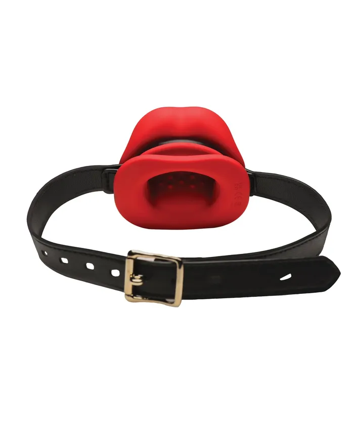 Master Series Vibrating Sissy Mouth Gag Red Master Series Male Sex Toys