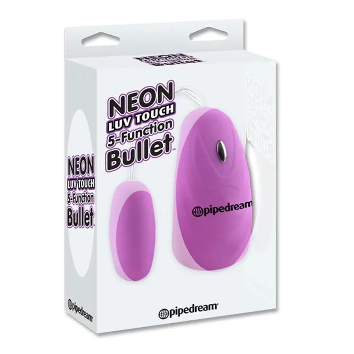 Neon Luv Touch 5 Function Bullet Purple Pipedream Vibrators