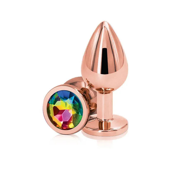 nsnovelties Anal Rear Assets Rose Gold Medium Rainbow nsnovelties Anal Rear Assets Rose Gold Medium Rainbow