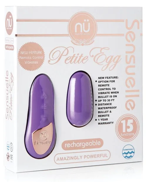 Nu Sensuelle Female Sex Toys Nu Sensuelle Remote Control Petite Egg 15 Function Nu Sensuelle Female Sex Toys Nu Sensuelle Remote Control Petite Egg 15 Function