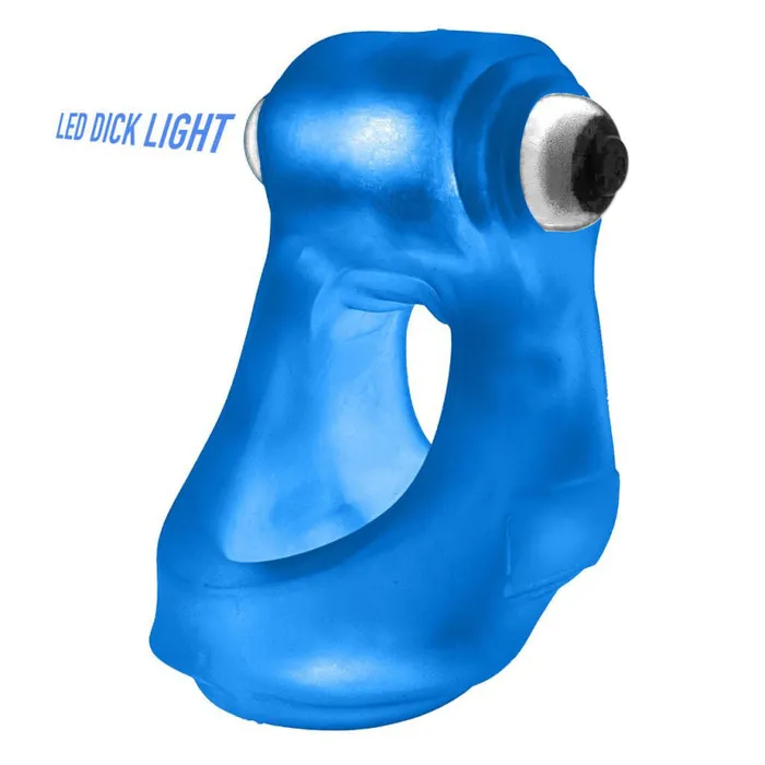 Oxballs Vibrators Glowsling Cocksling Led Blue Ice