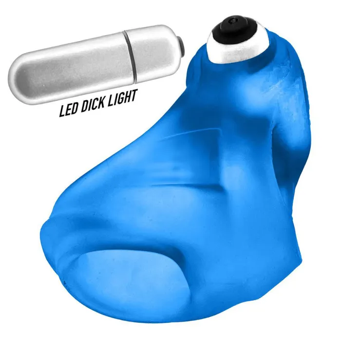 Oxballs Vibrators Glowsling Cocksling Led Blue Ice Oxballs Vibrators Glowsling Cocksling Led Blue Ice