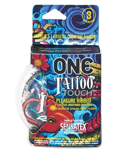 Paradise Marketing Vibrators One Tattoo Touch Condoms