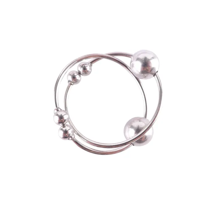 Pipedream Anal Bulls Rings Silver