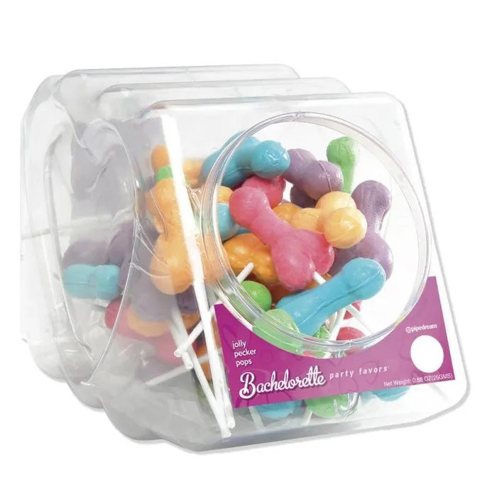 Pipedream Bachelorette Party Favors Jolly Pecker Pops 50 Piece Fishbowl Couples Pipedream Bachelorette Party Favors Jolly Pecker Pops 50 Piece Fishbowl Couples