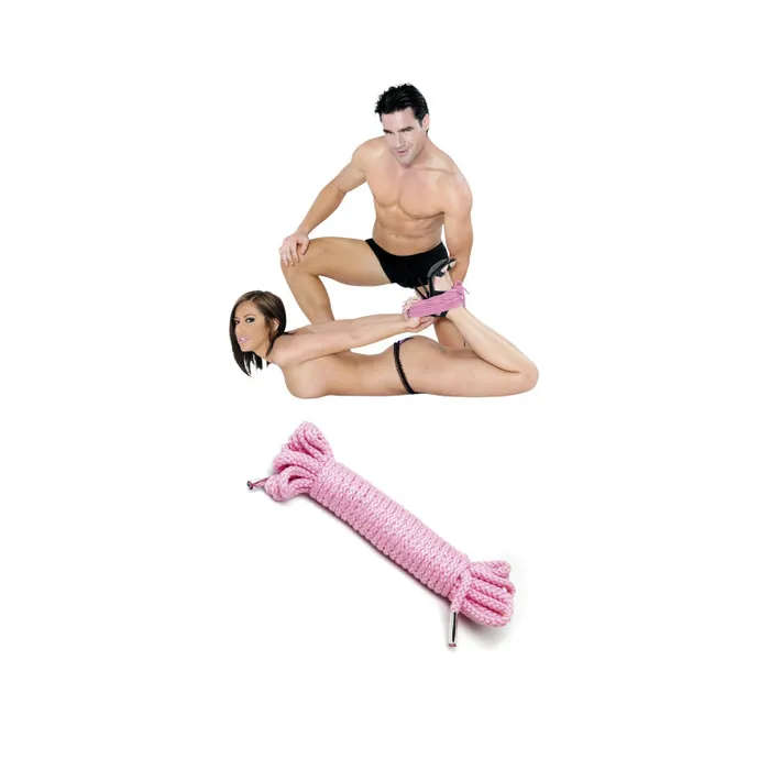 Pipedream Couples Fetish Fantasy Series Japanese Silk Rope Pink Pipedream Couples Fetish Fantasy Series Japanese Silk Rope Pink