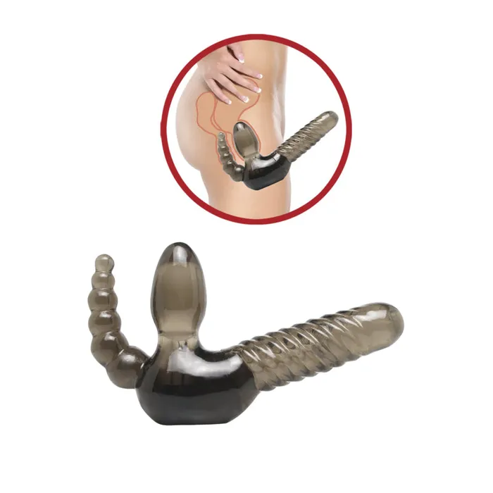 Pipedream Female Sex Toys Strapless Strap on With Anal Stimulator Pipedream Female Sex Toys Strapless Strap on With Anal Stimulator