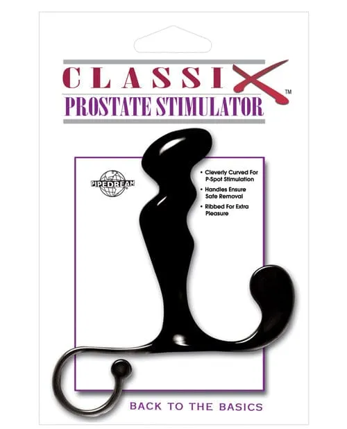 Pipedream Products Anal Classix Prostate Stimulator Black