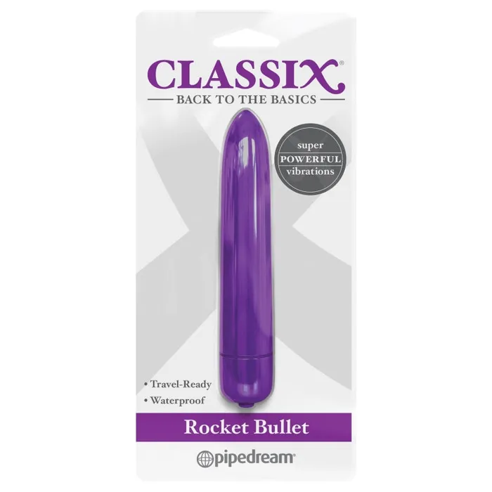 Pipedream Vibrators Classix Rocket Bullet Purple Pipedream Vibrators Classix Rocket Bullet Purple
