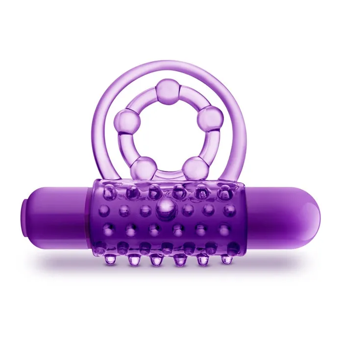 Play With Me the Player Vibrating Double Strap Ring Purple Blush Novelties Couples Play With Me the Player Vibrating Double Strap Ring Purple Blush Novelties Couples