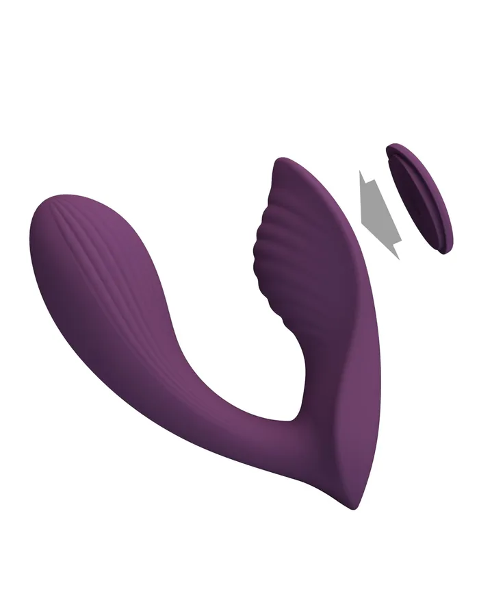 Pretty Love Franz Magnetic AppControlled Panty Vibe Purple Pretty Love Vibrators