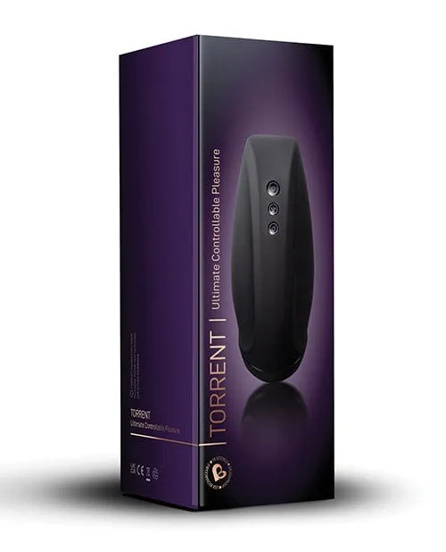 Rocks Off Torrent Rechargeable Stroker Black Rocksoff Male Sex Toys