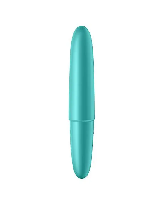 Satisfyer Anal Satisfyer Ultra Power Bullet 6 Turquoise Violet5 Inch