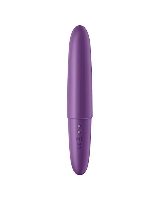 Satisfyer Anal Satisfyer Ultra Power Bullet 6 Turquoise Violet5 Inch