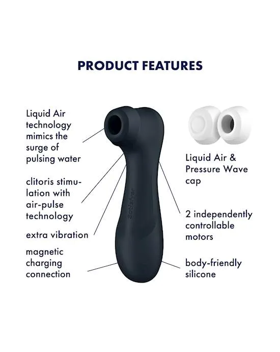 Satisfyer Pro 2 Generation 3 Liquid Air Technology Double Air Pluse Vibrator Satisfyer Vibrators