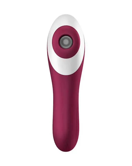 Satisfyer Satisfyer Dual Crush Air Pulse vibrator Clitoral Stimulator Gspot stimulation Vibrators Satisfyer Satisfyer Dual Crush Air Pulse vibrator Clitoral Stimulator Gspot stimulation Vibrators