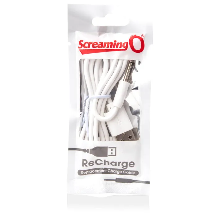 Screaming O Vibrators Recharge Charging Cable Screaming O Vibrators Recharge Charging Cable