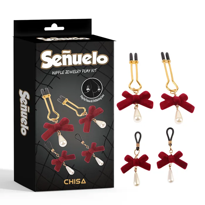Senuelo Nipple Jewelry Play Kit Senuelo Couples