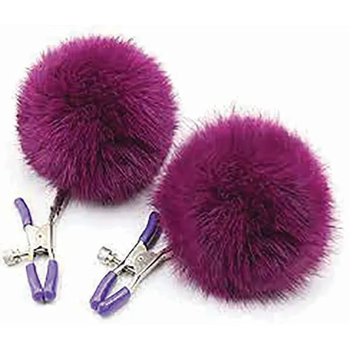 Sexy AF Puff Clamps Purple Little Genie Vibrators