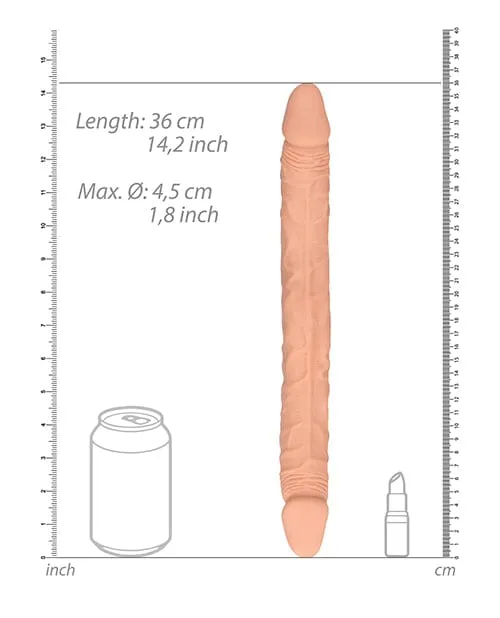 Shots America Dildos Shots REALROCK 14 Double Dong Flesh Shots America Dildos Shots REALROCK 14 Double Dong Flesh