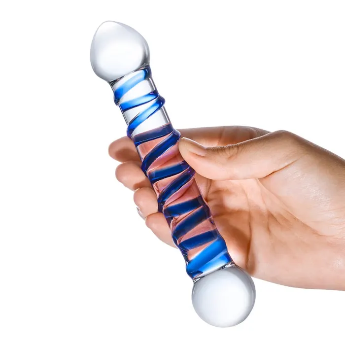 Spiral 6 Glass Dildo Glas Dildos Spiral 6 Glass Dildo Glas Dildos