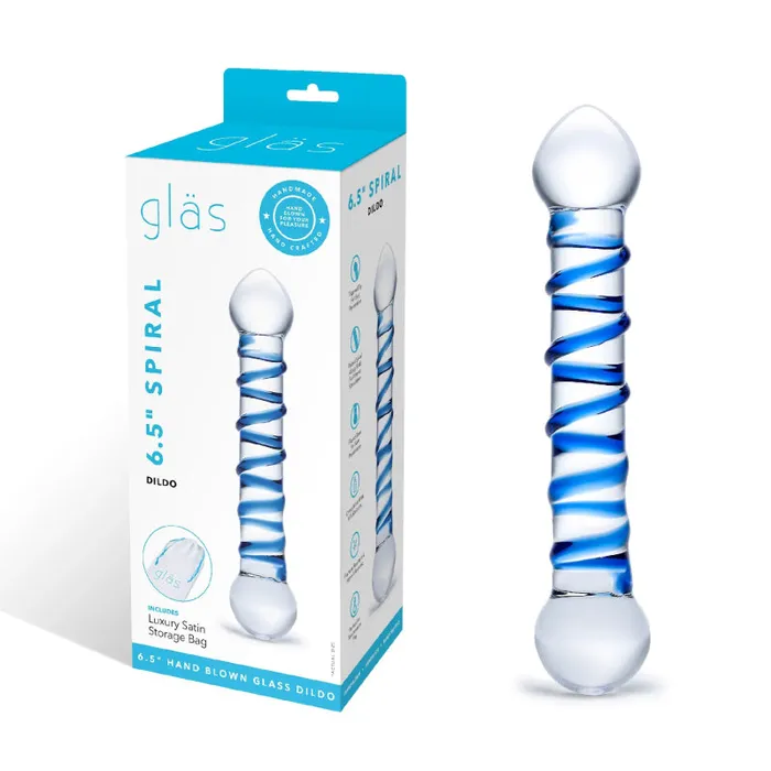 Spiral 6 Glass Dildo Glas Dildos Spiral 6 Glass Dildo Glas Dildos
