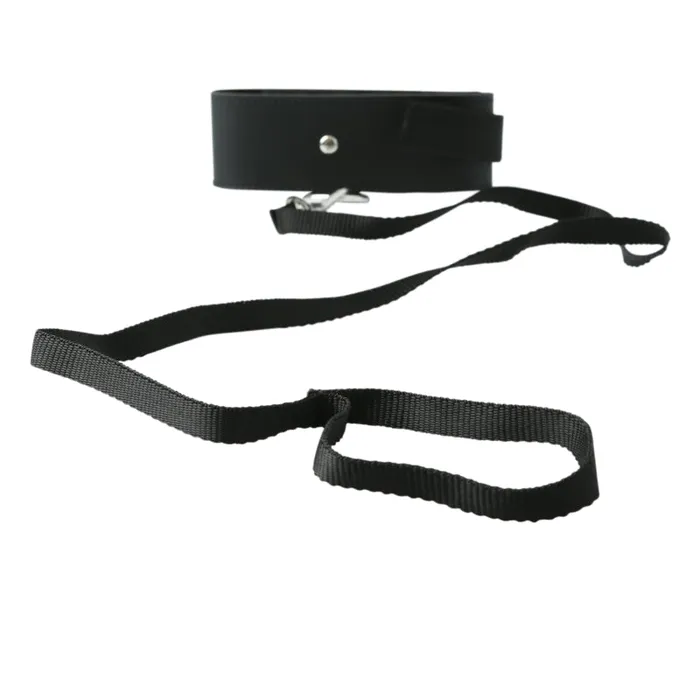 Sportsheets Anal Sex and Mischief Leash and Collar Black Sportsheets Anal Sex and Mischief Leash and Collar Black